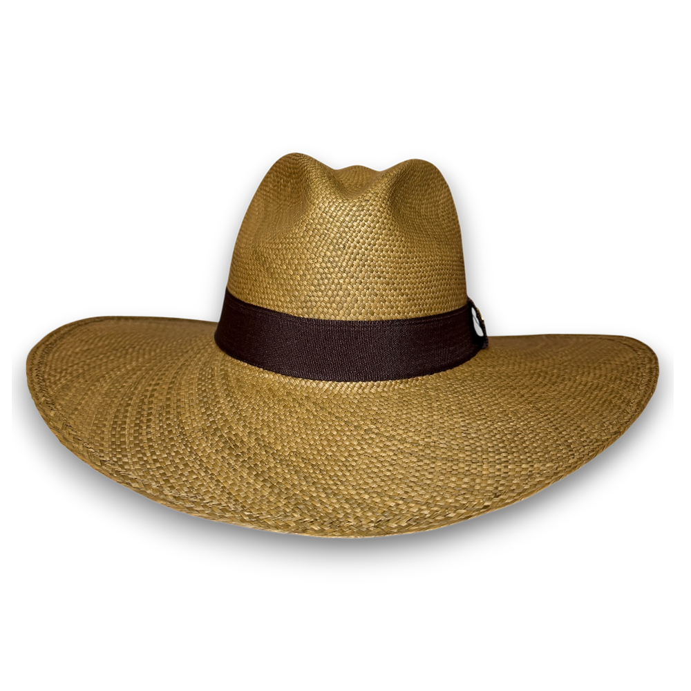 SOMBRERO FINO CLÁSICO MIEL - ELEGANCIA NATURAL Y ARTESANÍA PURA - Image 3