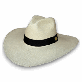 SOMBRERO FINO CLÁSICO MARFIL – ELEGANTE ARTESANAL
