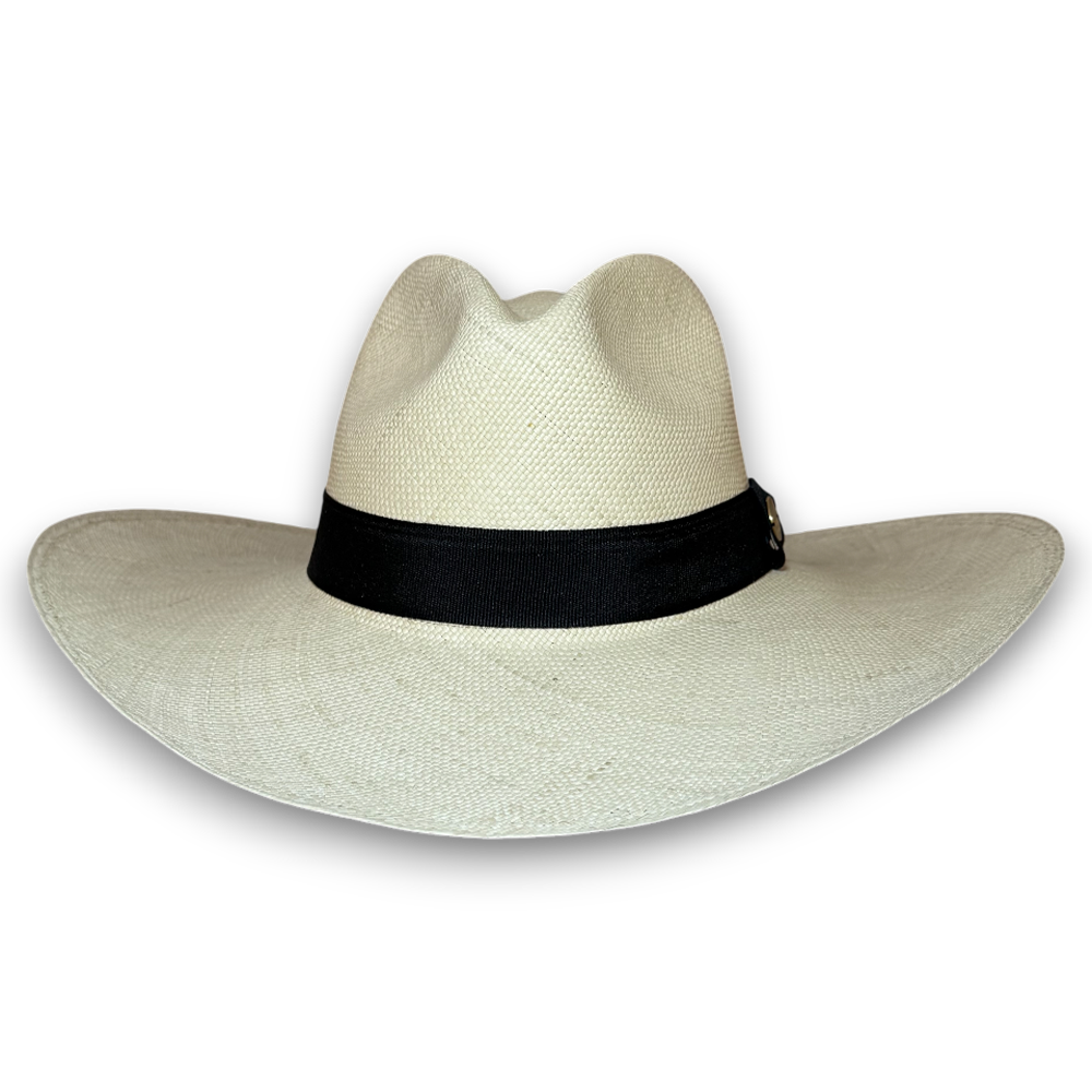 SOMBRERO FINO CLÁSICO MARFIL – ELEGANTE ARTESANAL - Image 3
