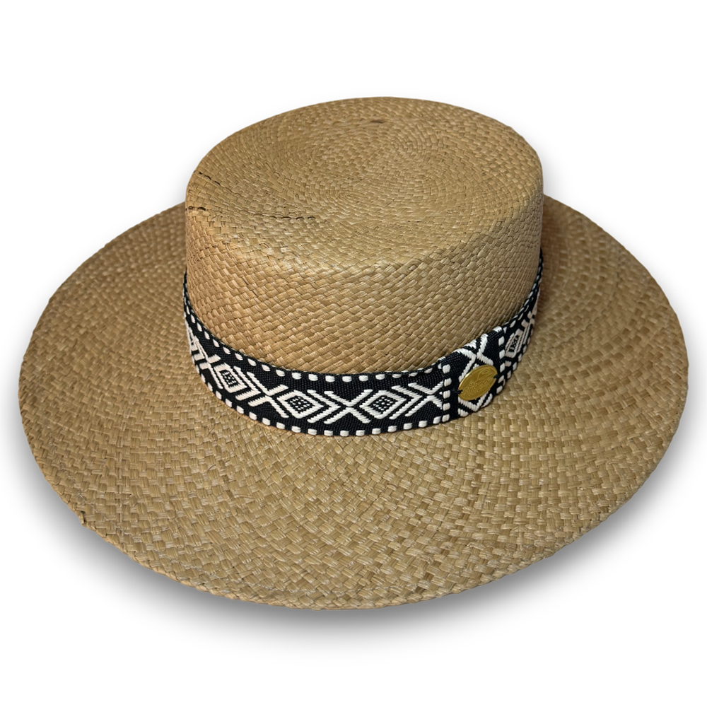 SOMBRERO CORDOBES MIEL ÉTNICO ARTESANAL - Image 3