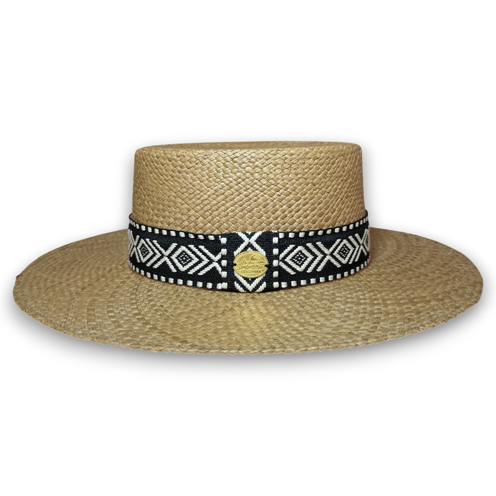 SOMBRERO CORDOBES MIEL ÉTNICO ARTESANAL - Image 2