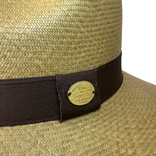 SOMBRERO EXTRAFINO DE ALA MEDIA ARTESANAL CAFÉ – EDICIÓN ARTESANAL - Image 5
