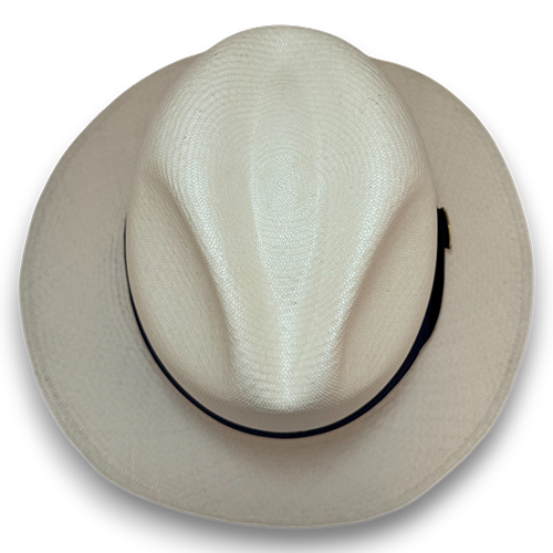 SOMBRERO PANAMÁ EXTRAFINO MARFIL – EDICIÓN ARTESANAL - Image 4
