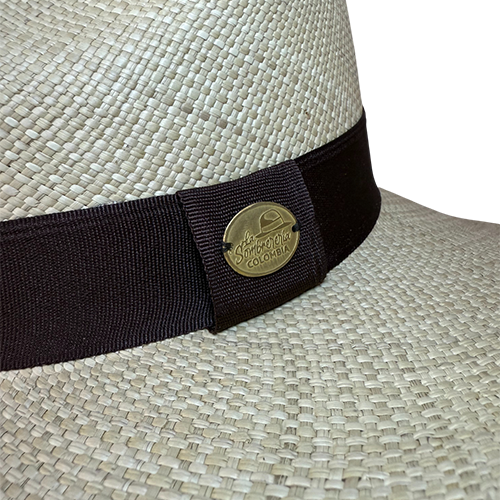 SOMBRERO FINO BEIGE DE ALA MEDIA - EDICIÓN ARTESANAL - Image 5