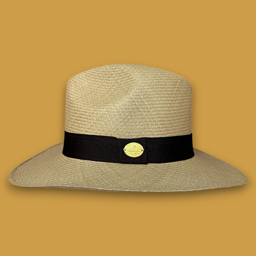 SOMBRERO EXTRAFINO DE ALA MEDIA TRIGO – EDICIÓN ARTESANAL - Image 2