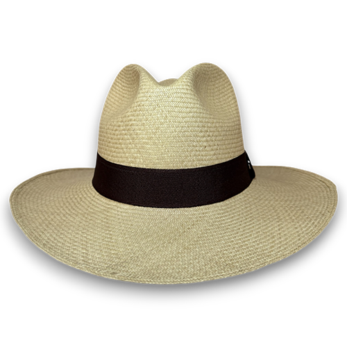 SOMBRERO EXTRAFINO DE ALA MEDIA TRIGO – EDICIÓN ARTESANAL - Image 3