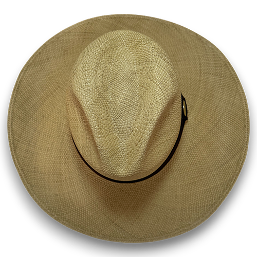 SOMBRERO FINO DORADO ALA ANCHA – EDICIÓN ARTESANAL - Image 4